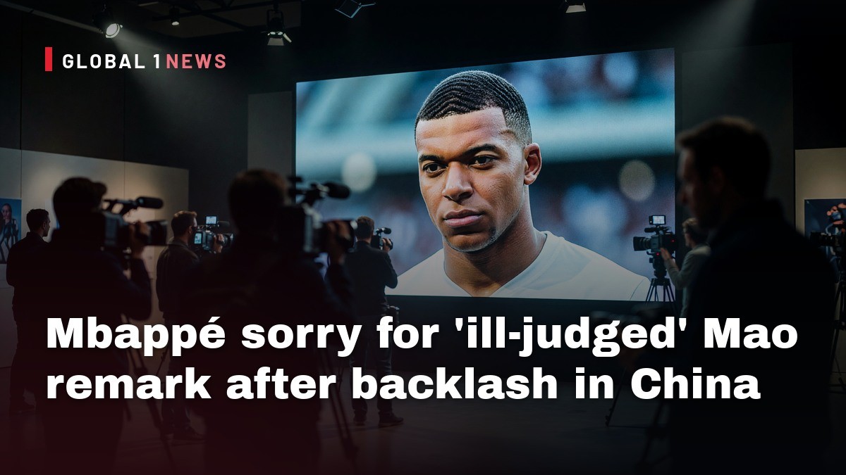 Mbappé sorry for 'ill-judged' Mao remark after backlash in China