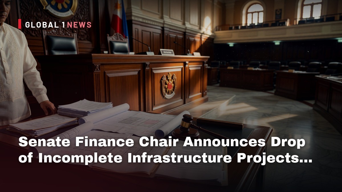 Senate Finance Chair Announces Drop of Incomplete Infrastructure Projects from 2027 Budget