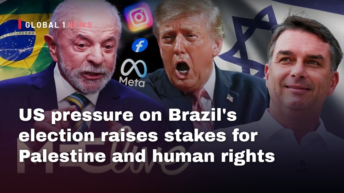 US pressure on Brazil’s election raises stakes for Palestine and human rights