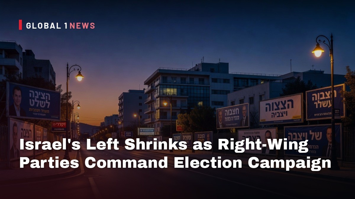 Israel's Left Shrinks as Right-Wing Parties Command Election Campaign