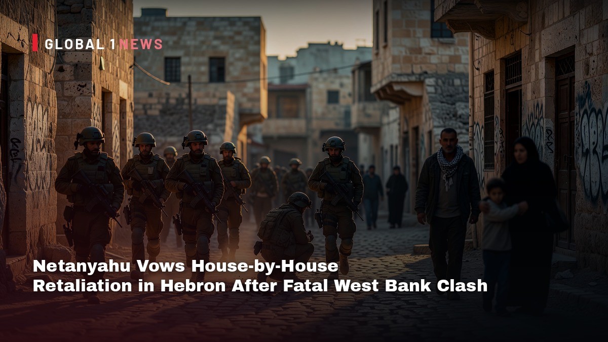 Netanyahu Vows House‑by‑House Retaliation in Hebron After Fatal West Bank Clash