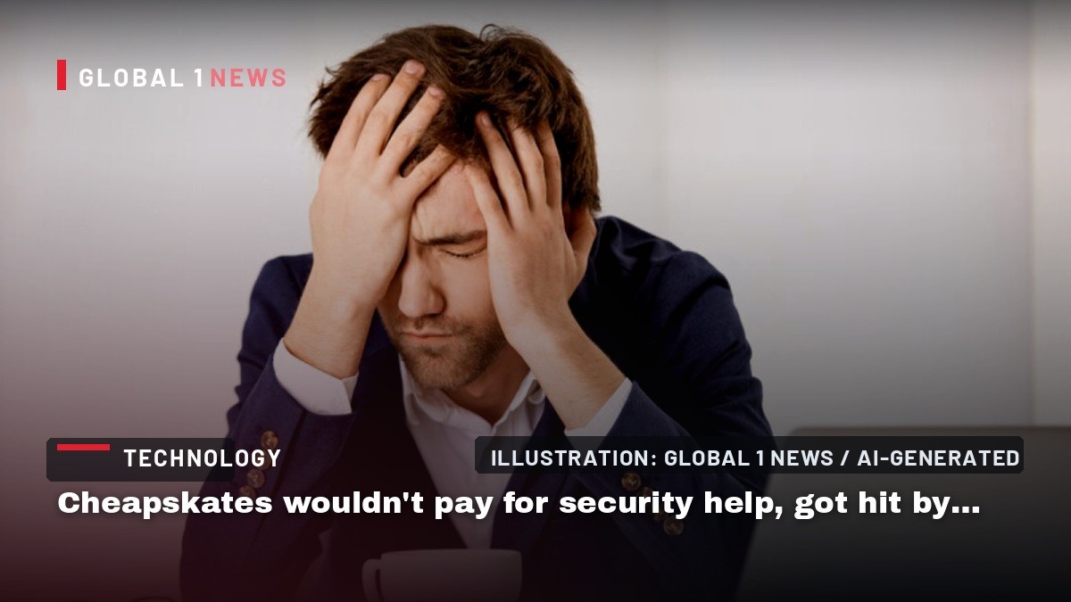 Cheapskates wouldn't pay for security help, got hit by ransomware, and went bust months later