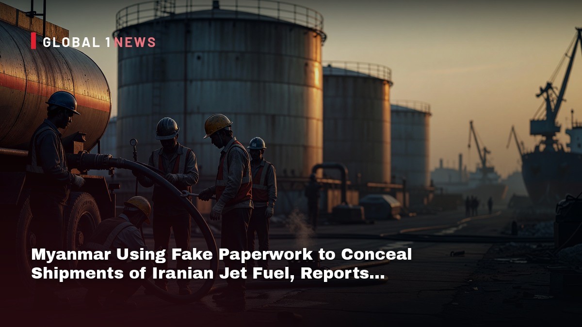 Myanmar Using Fake Paperwork to Conceal Shipments of Iranian Jet Fuel, Reports Claim