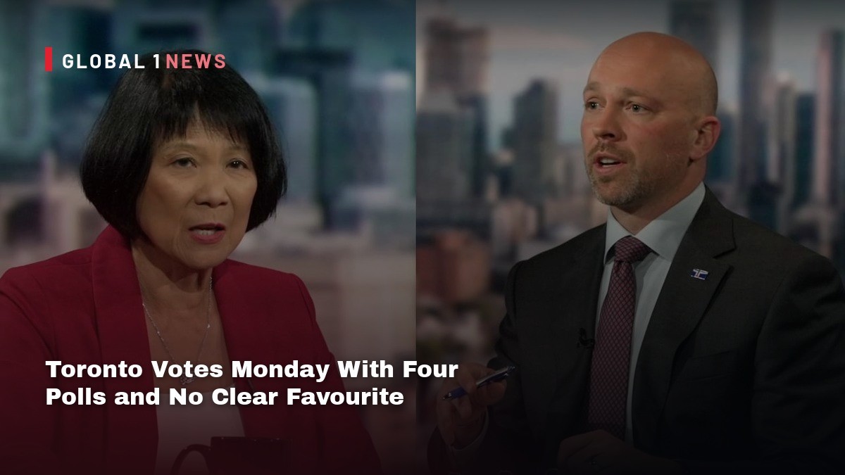 Toronto Votes Monday With Four Polls and No Clear Favourite