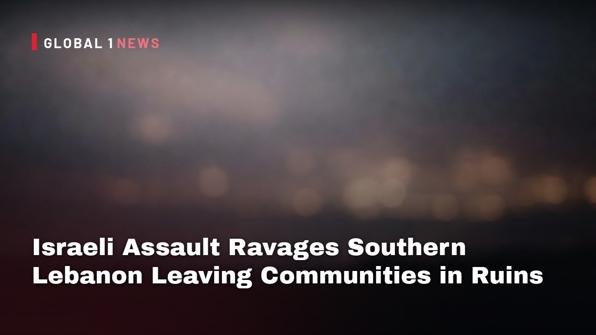 Israeli Assault Ravages Southern Lebanon Leaving Communities in Ruins