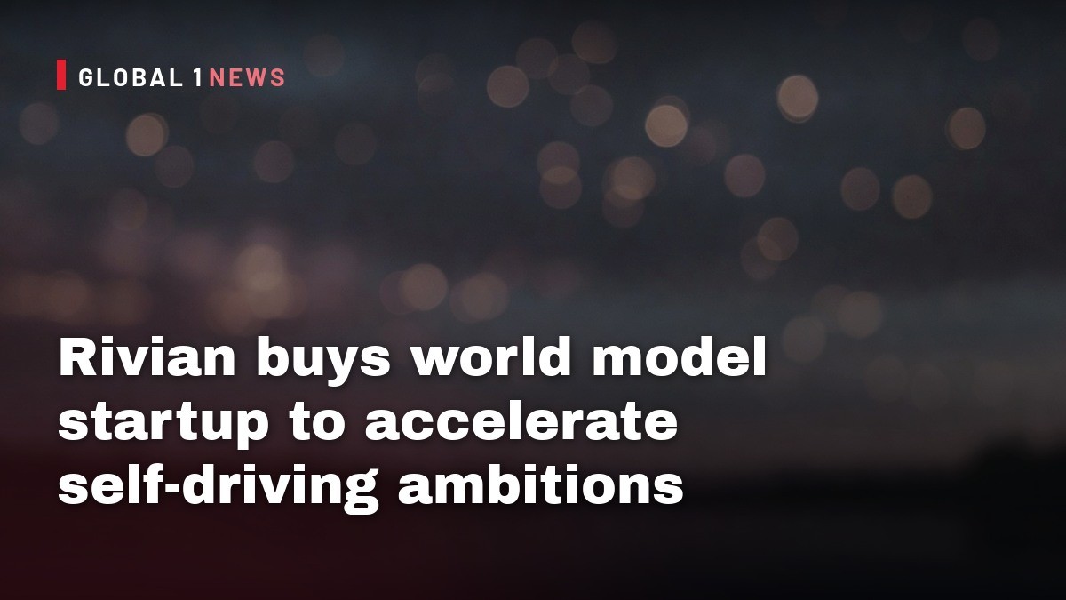 Rivian buys world model startup to accelerate self-driving ambitions
