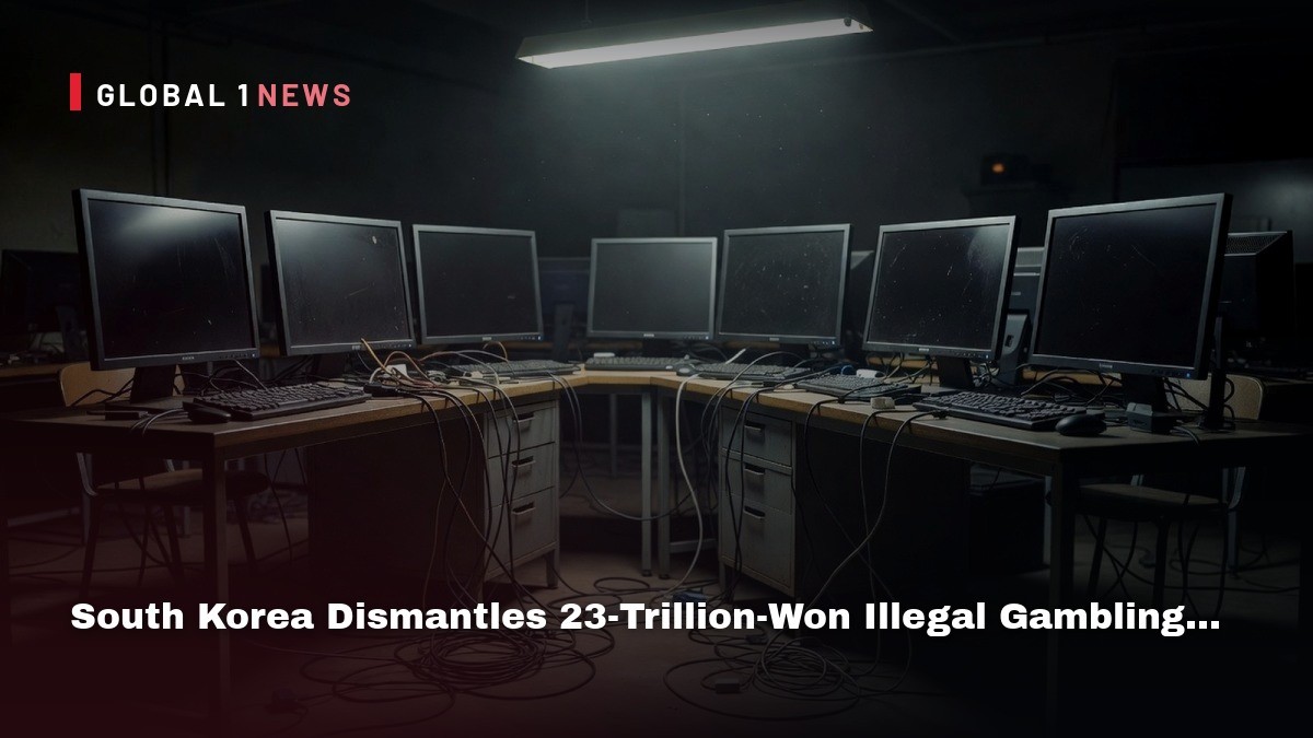 South Korea Dismantles 23‑Trillion‑Won Illegal Gambling Syndicate