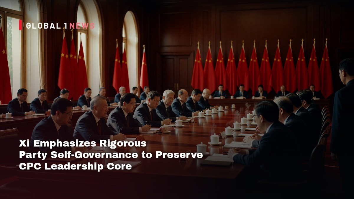 Xi Emphasizes Rigorous Party Self‑Governance to Preserve CPC Leadership Core