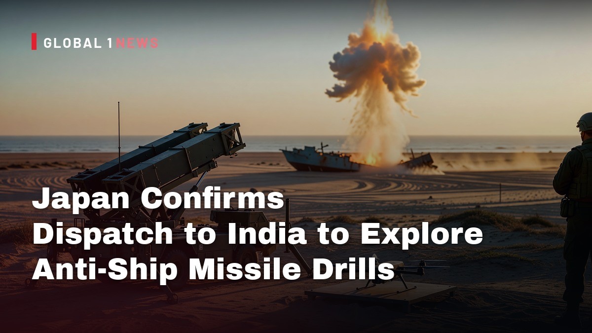 Japan Confirms Dispatch to India to Explore Anti-Ship Missile Drills