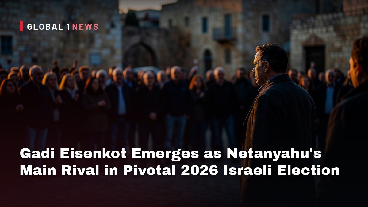 Gadi Eisenkot Emerges as Netanyahu's Main Rival in Pivotal 2026 Israeli Election