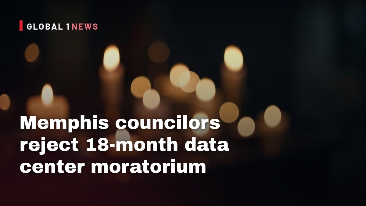 Memphis councilors reject 18-month data center moratorium