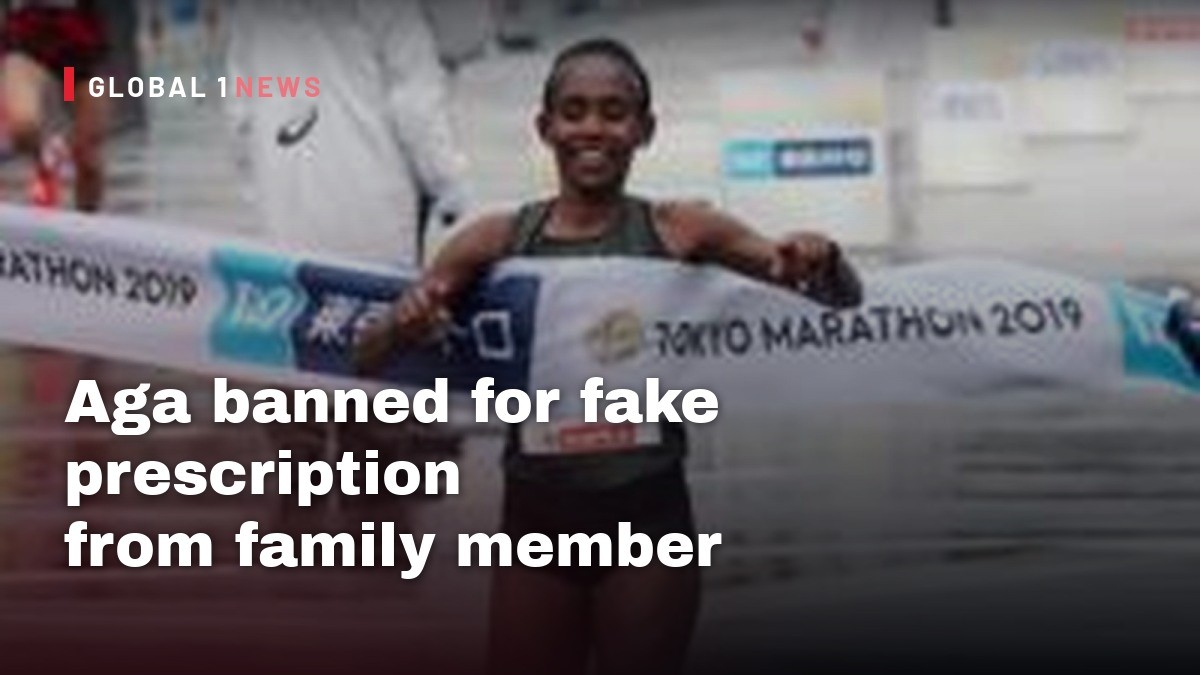Aga banned for fake prescription from family member