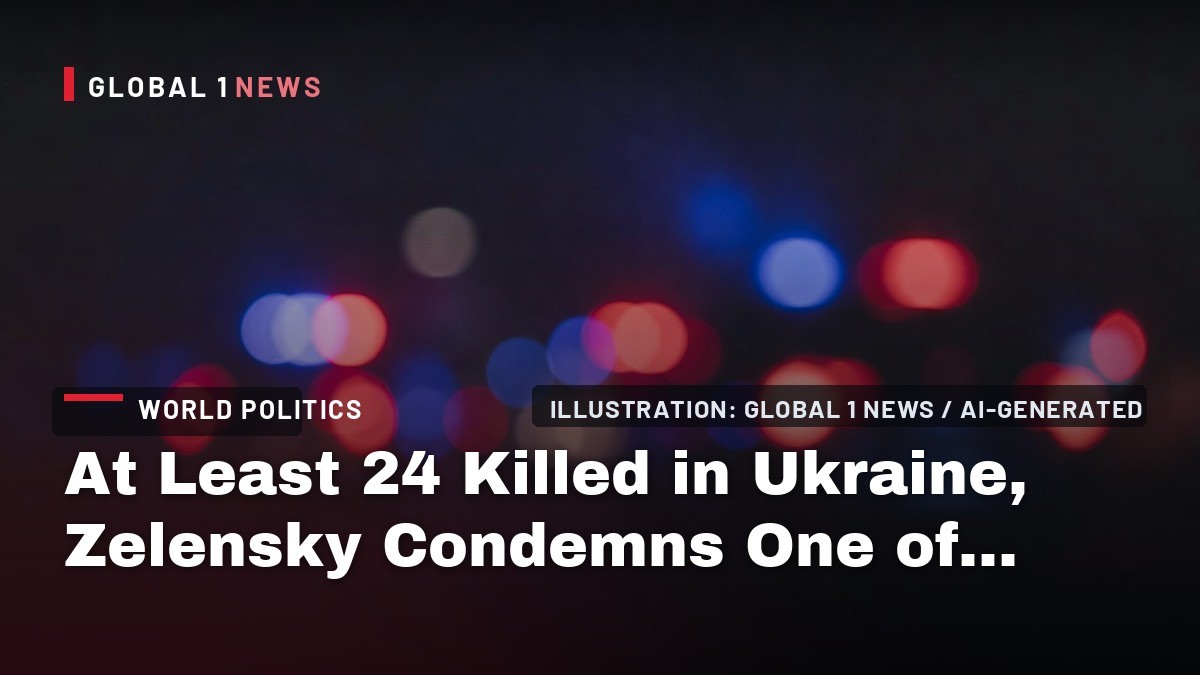At Least 24 Killed in Ukraine, Zelensky Condemns One of Russia's Most 'Vile Strikes'