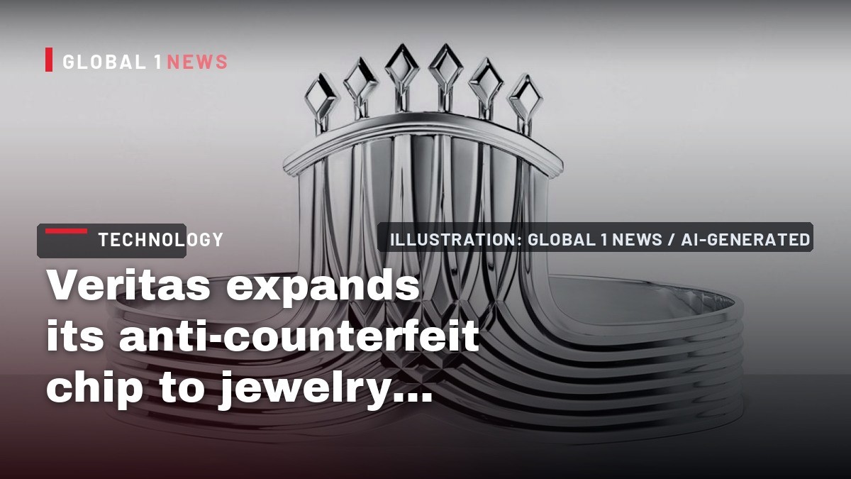 Veritas expands its anti-counterfeit chip to jewelry, trophies, and fragrance bottles
