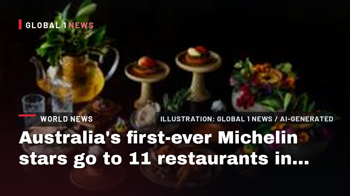 Australia's first-ever Michelin stars go to 11 restaurants in one state