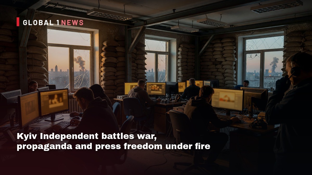 Kyiv Independent battles war, propaganda and press freedom under fire