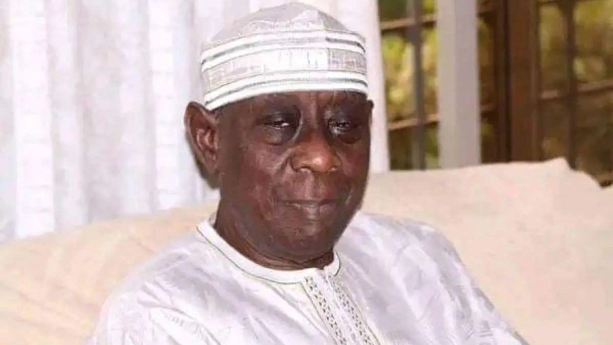Cheikh Hamidou Kane, the Senegalese writer and former minister, photographed for Le Soleil. Photo: Le Soleil