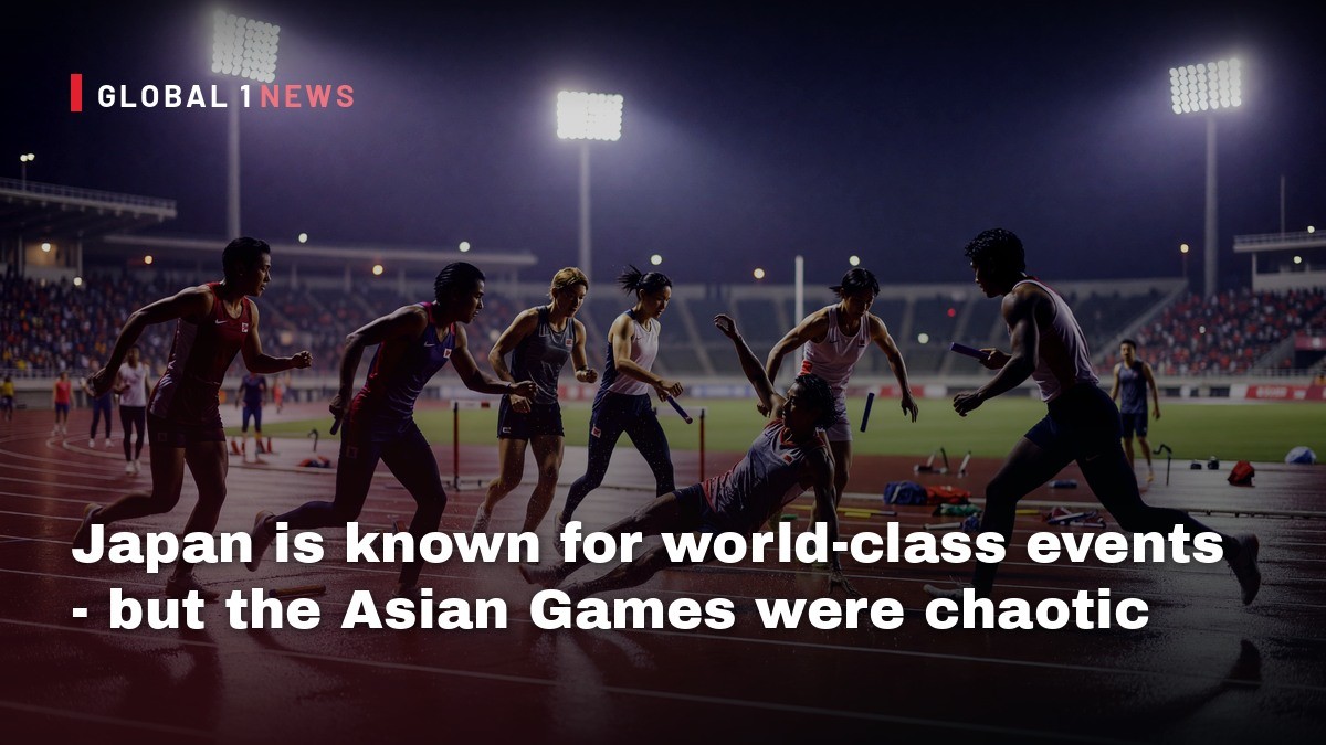 Japan is known for world-class events - but the Asian Games were chaotic
