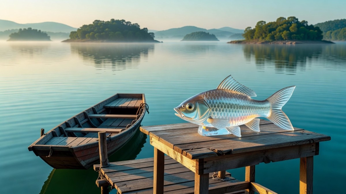 Chinese Cultural Innovation Turns Fresh Fish into Art at Qiandao Lake