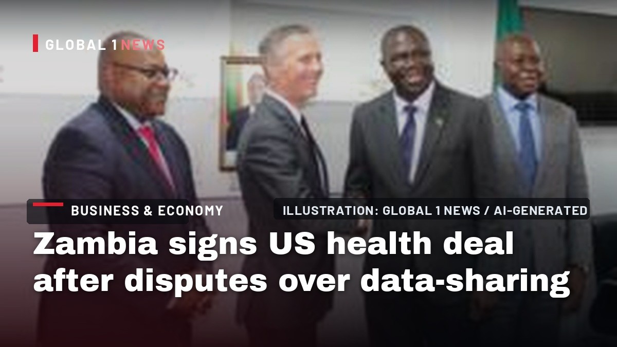 Zambia signs US health deal after disputes over data-sharing