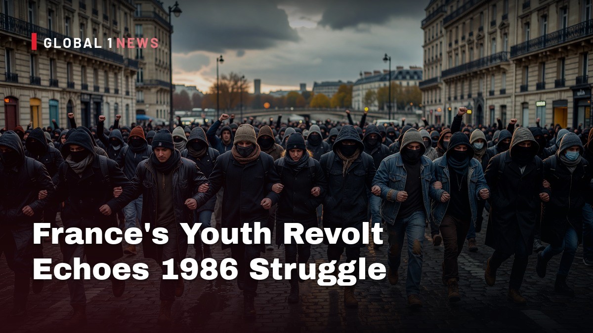 France’s Youth Revolt Echoes 1986 Struggle as New Generation Demands Economic Justice