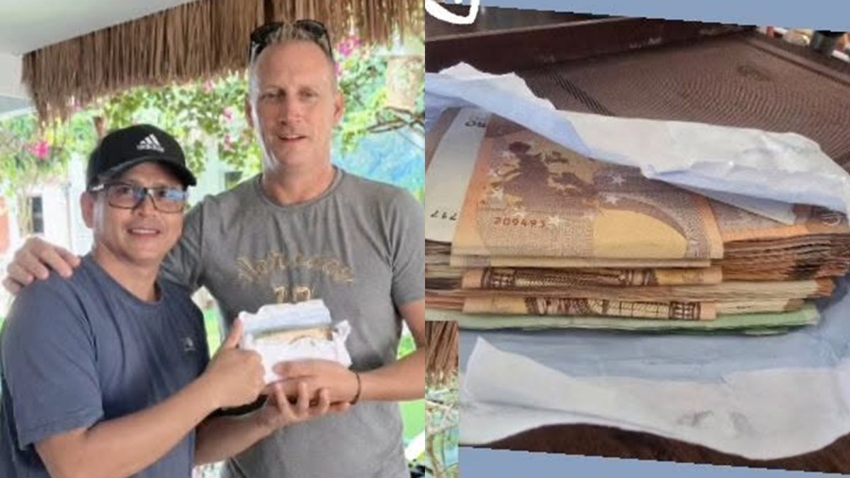100,000 baht found, 100-baht tip given to honest Phuket hotel staff
