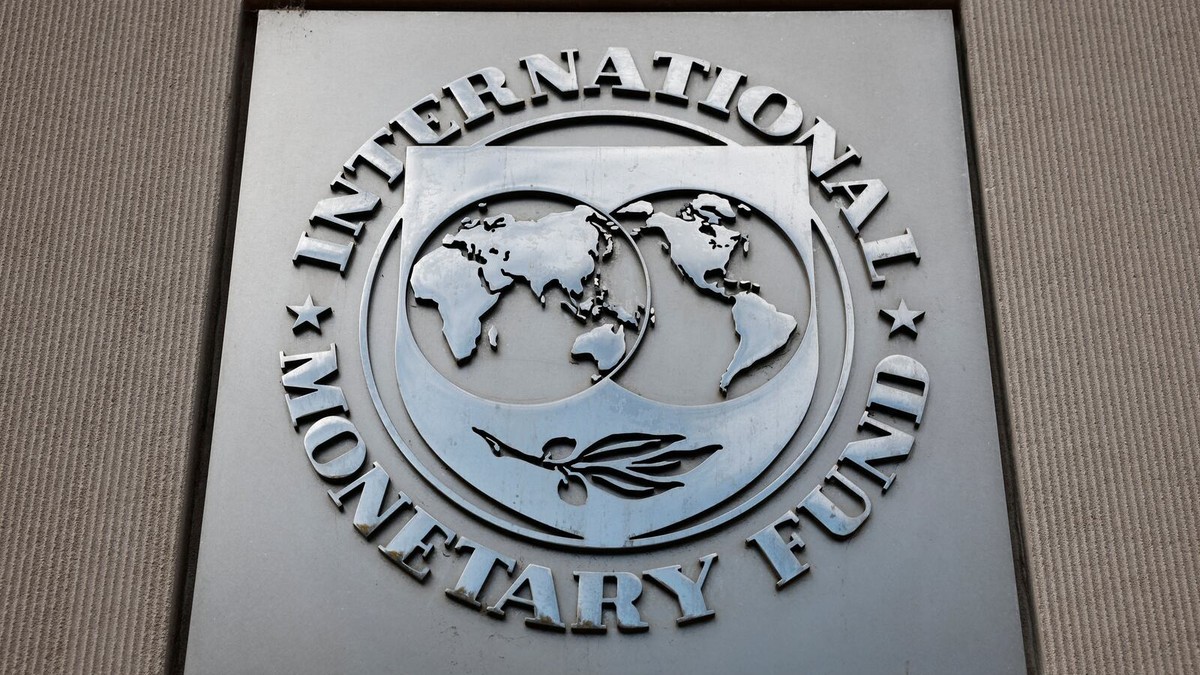 The International Monetary Fund's plaque at its headquarters. The fund has said Lebanon's bank resolution law is consistent with international standards. Photo: The National