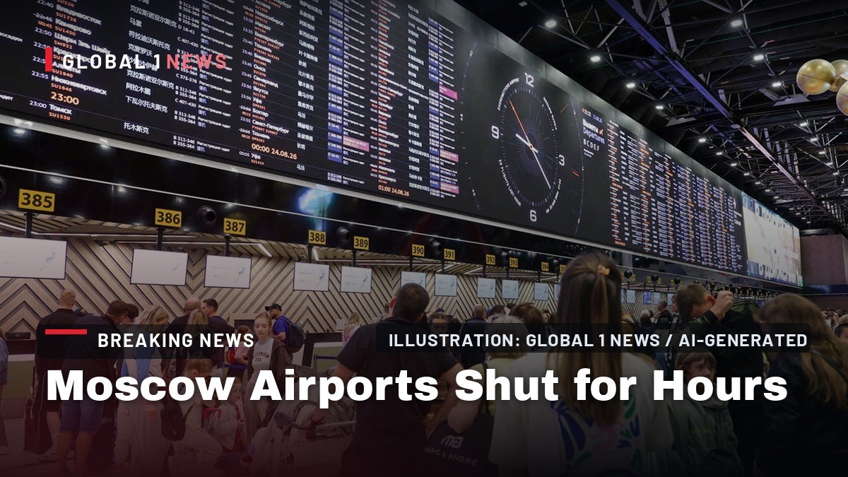 Moscow Airports Shut for Hours as 417 Drones Bear Down on the Capital