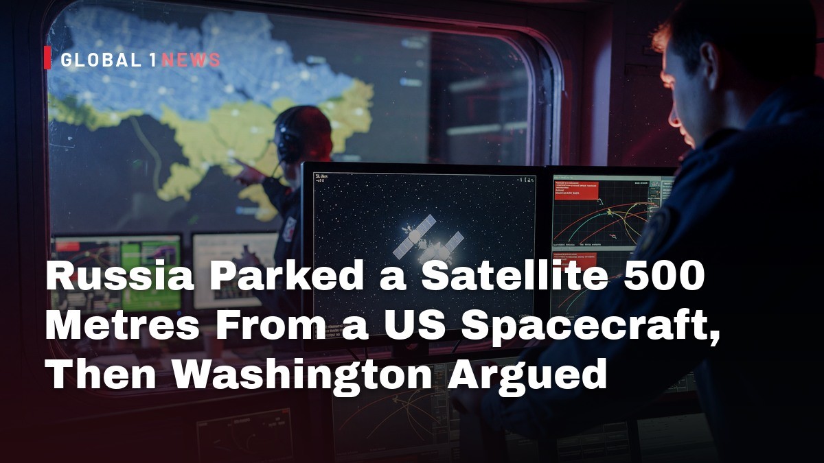Russia Parked a Satellite 500 Metres From a US Spacecraft, Then Washington Argued Over Who Controls Ukraine's Sky