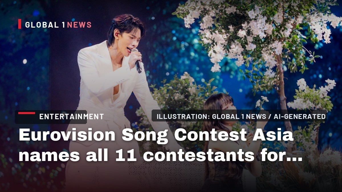 Eurovision Song Contest Asia names all 11 contestants for Bangkok debut