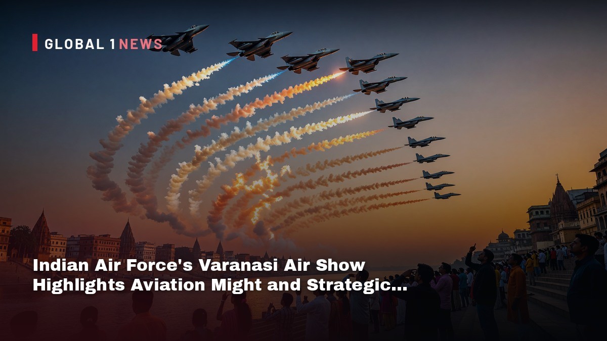 Indian Air Force’s Varanasi Air Show Highlights Aviation Might and Strategic Messaging