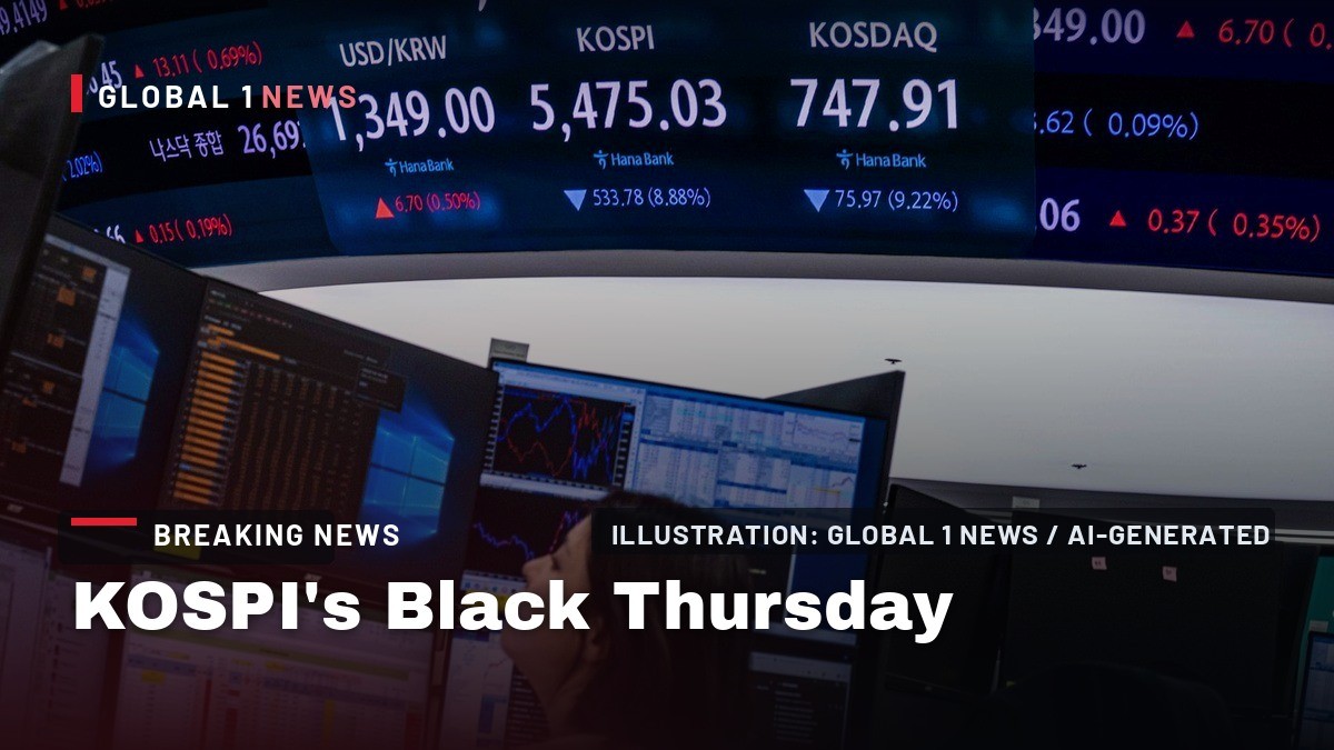 KOSPI's Black Thursday: Circuit Breakers, a Seven-Session Slide and a Rebound Nobody Trusts