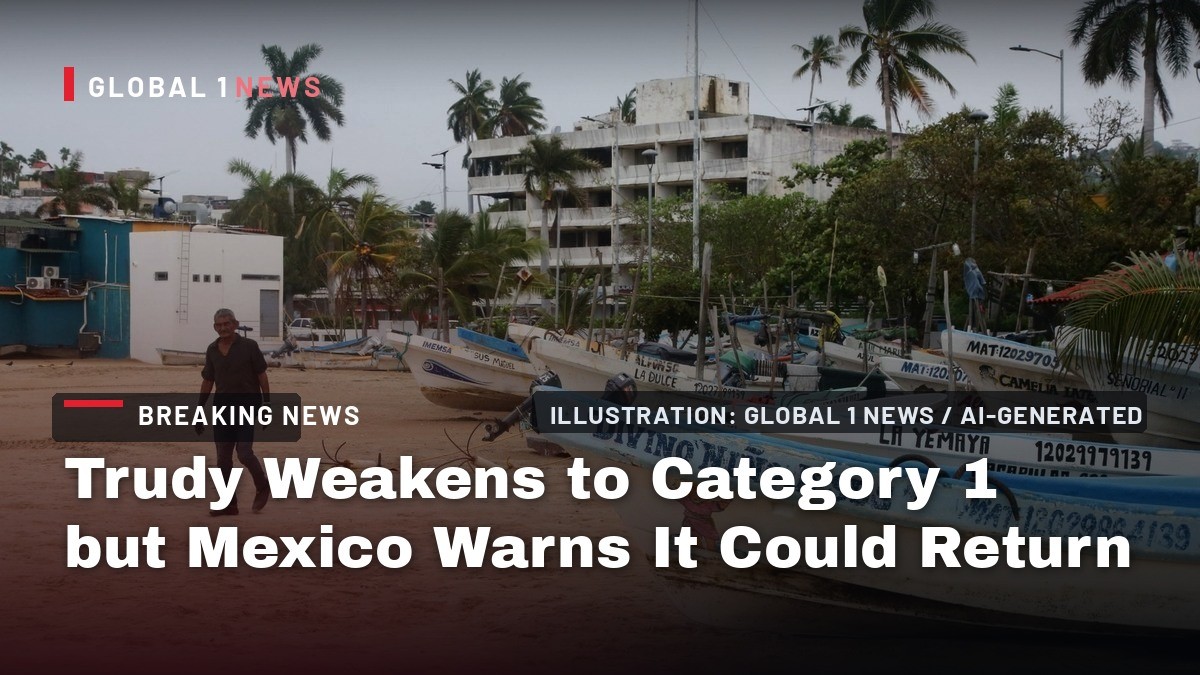 Trudy Weakens to Category 1 but Mexico Warns It Could Return as a Category 3