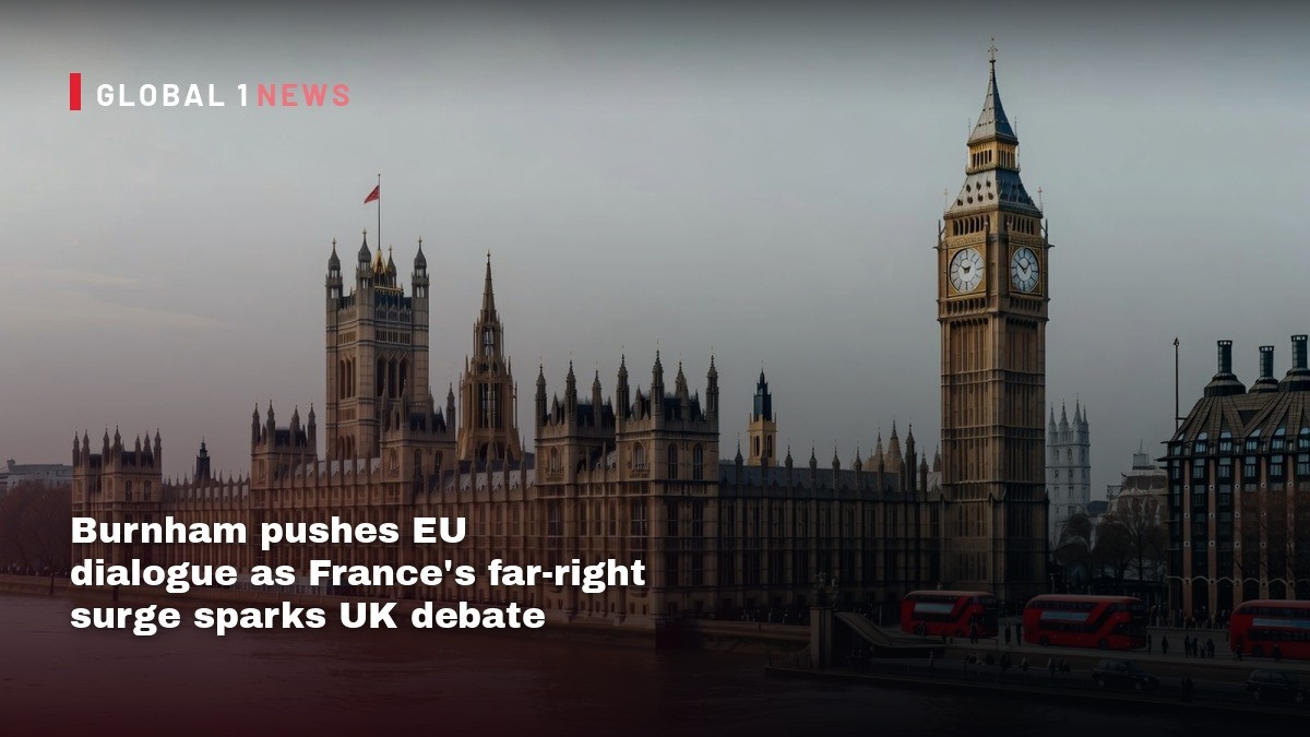 Burnham pushes EU dialogue as France’s far‑right surge sparks UK debate