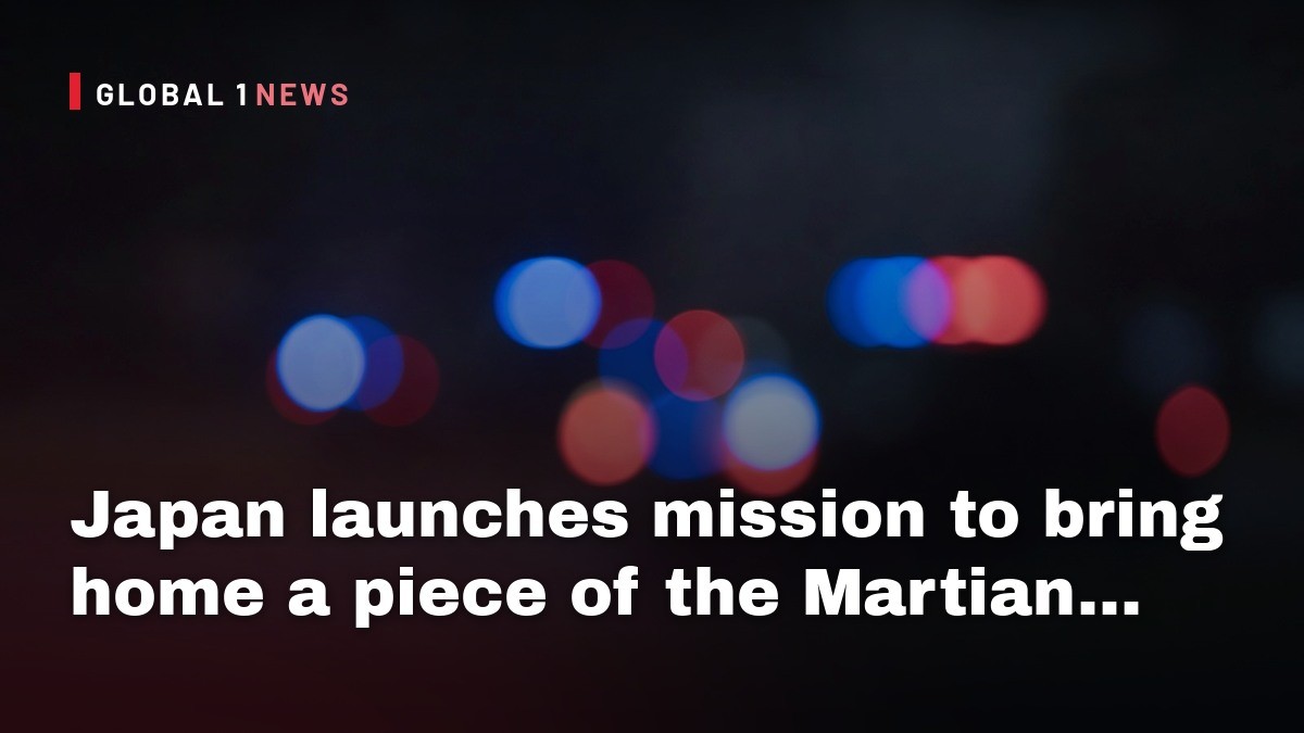 Japan launches mission to bring home a piece of the Martian moon Phobos