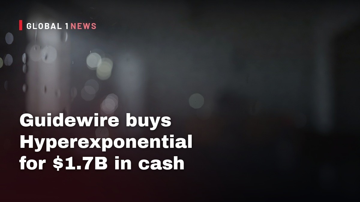 Guidewire buys Hyperexponential for $1.7B in cash