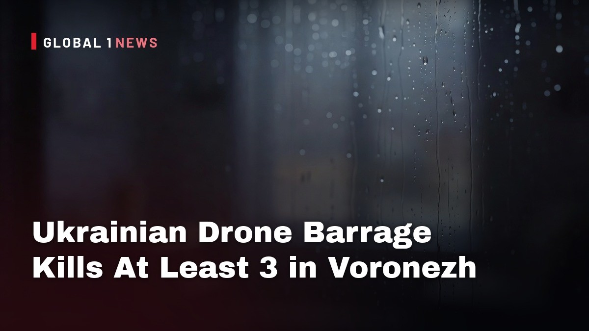 Ukrainian Drone Barrage Kills At Least 3 in Voronezh