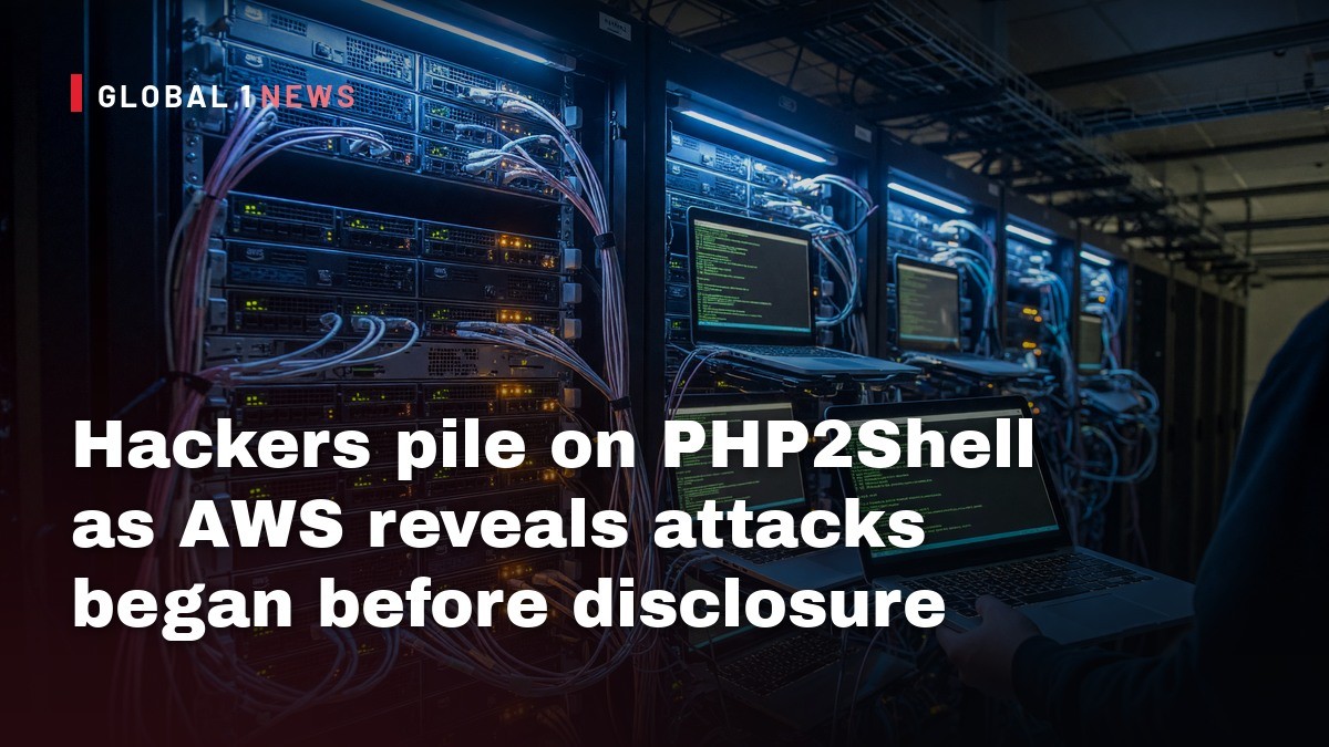 Hackers pile on PHP2Shell as AWS reveals attacks began before disclosure