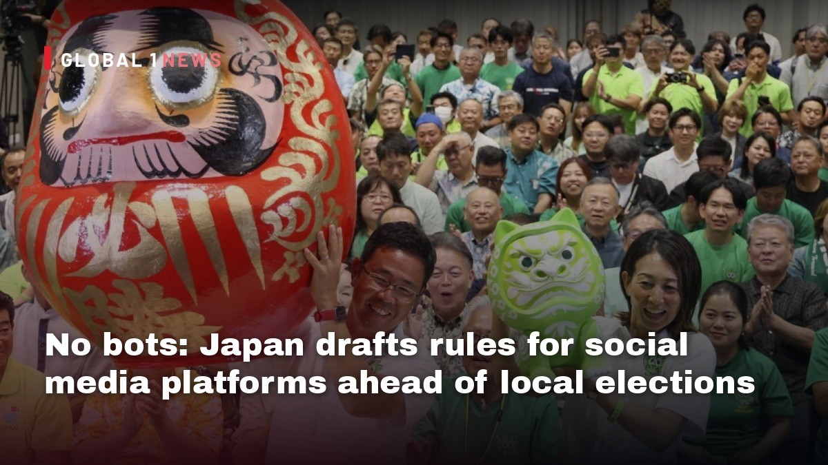 No bots: Japan drafts rules for social media platforms ahead of local elections