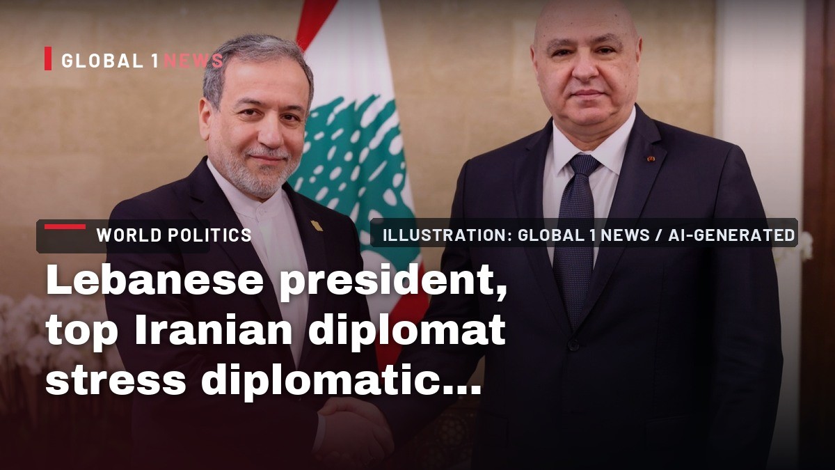 Lebanese president, top Iranian diplomat stress diplomatic solutions to regional conflicts