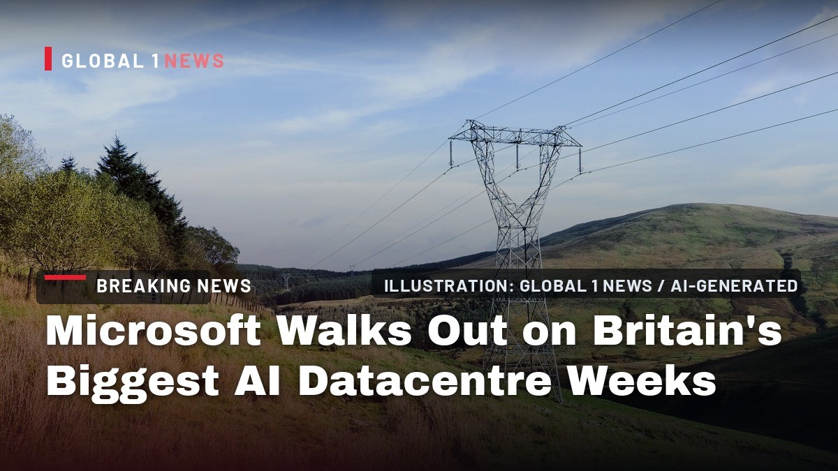 Microsoft Walks Out on Britain's Biggest AI Datacentre Weeks Before Its $3 Billion IPO