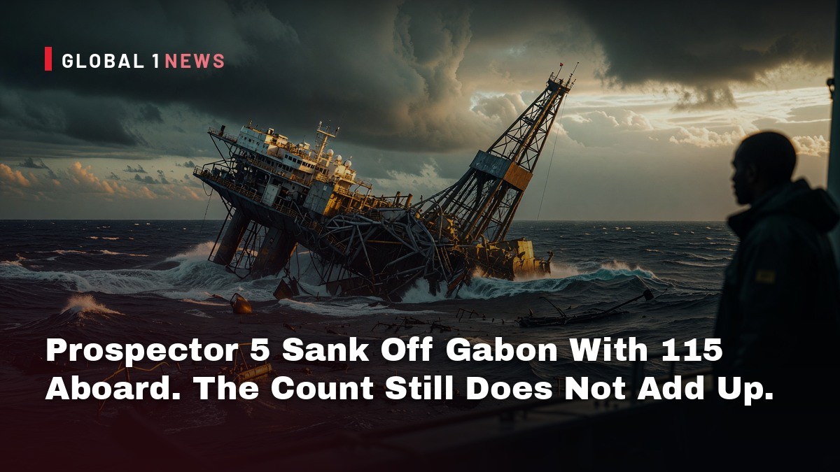 Prospector 5 Sank Off Gabon With 115 Aboard. The Count Still Does Not Add Up.