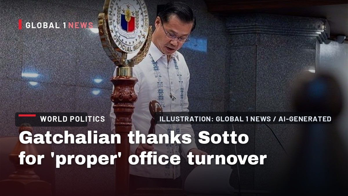 Gatchalian thanks Sotto for ‘proper’ office turnover