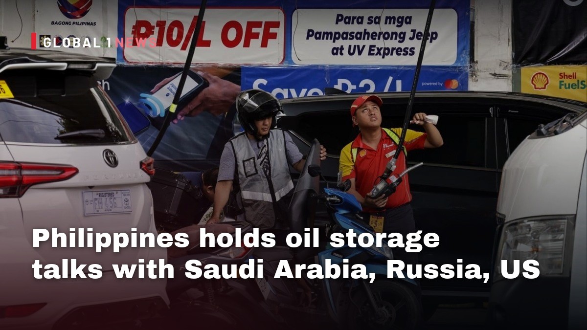 Philippines holds oil storage talks with Saudi Arabia, Russia, US