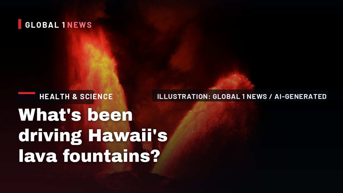 What's been driving Hawaii's lava fountains?