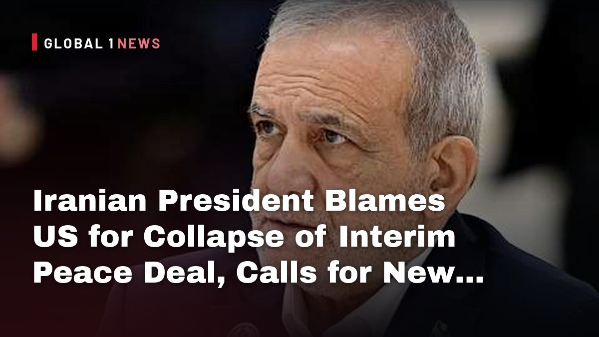 Iranian President Blames US for Collapse of Interim Peace Deal, Calls for New Negotiations