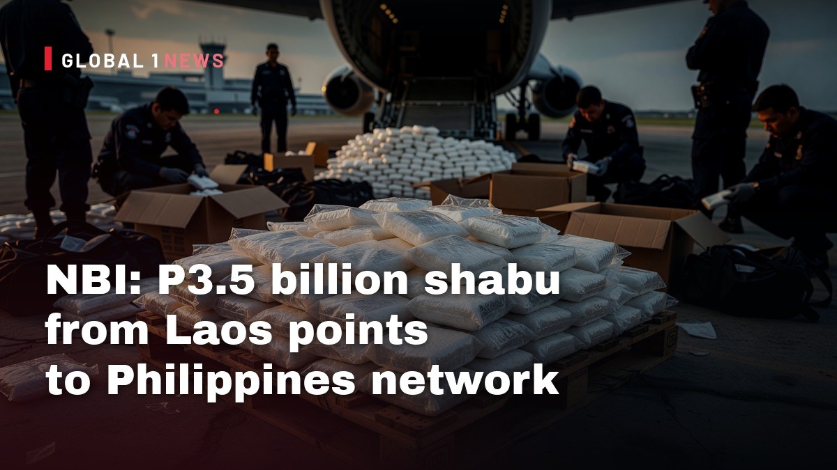 NBI: P3.5 billion shabu from Laos points to Philippines network