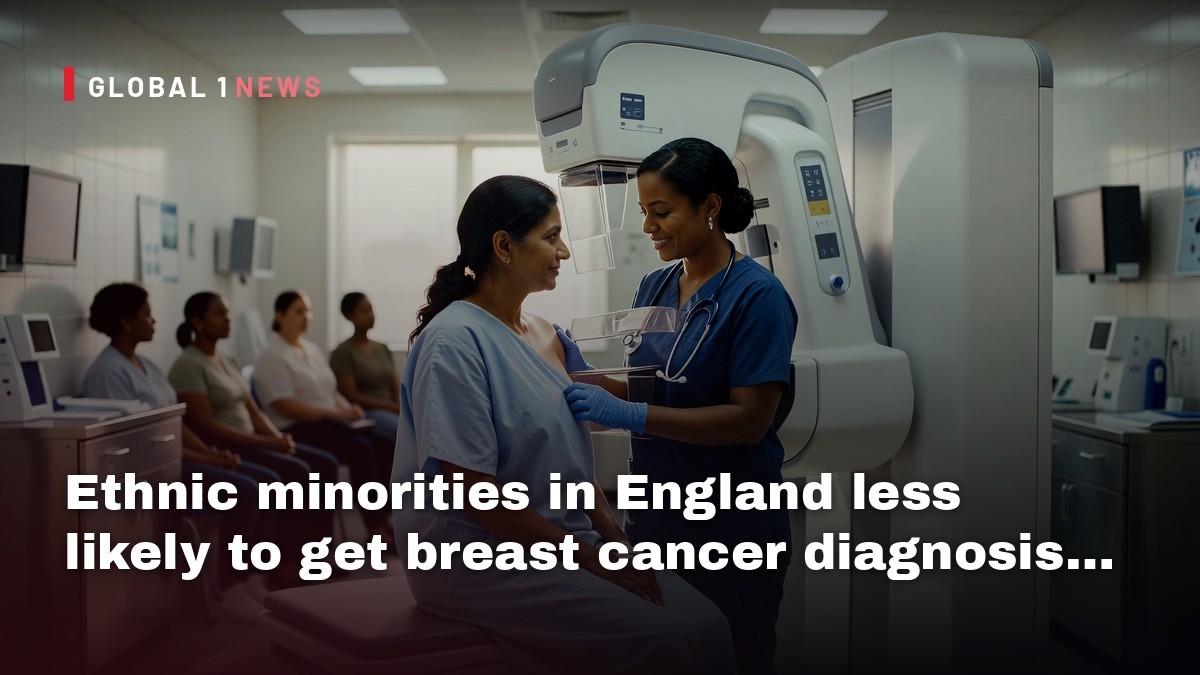 Ethnic minorities in England less likely to get breast cancer diagnosis from routine screening
