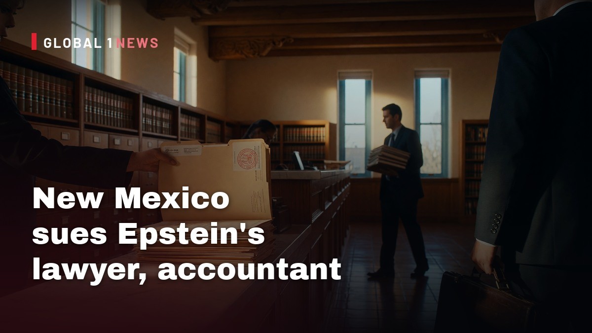 New Mexico sues Epstein's lawyer, accountant over trafficking cover-up