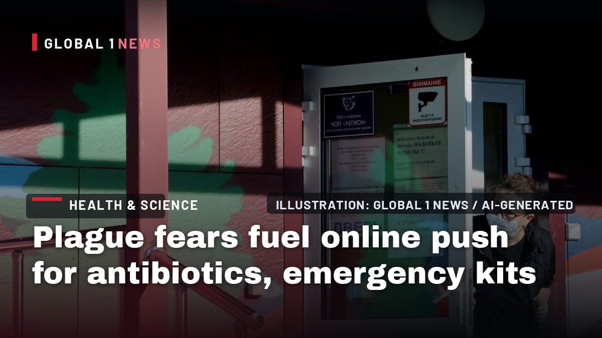 Plague fears fuel online push for antibiotics, emergency kits